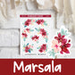Marsala Florals | FL0145
