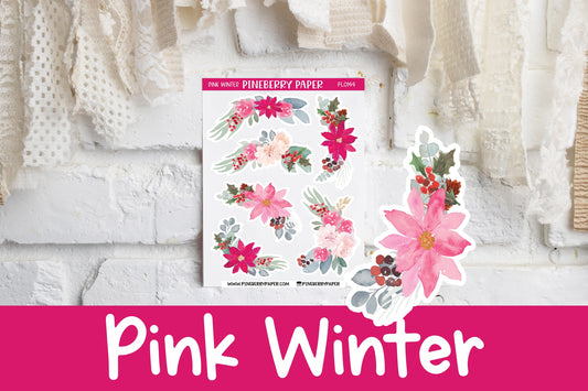 Pink Winter Floral | FL0144