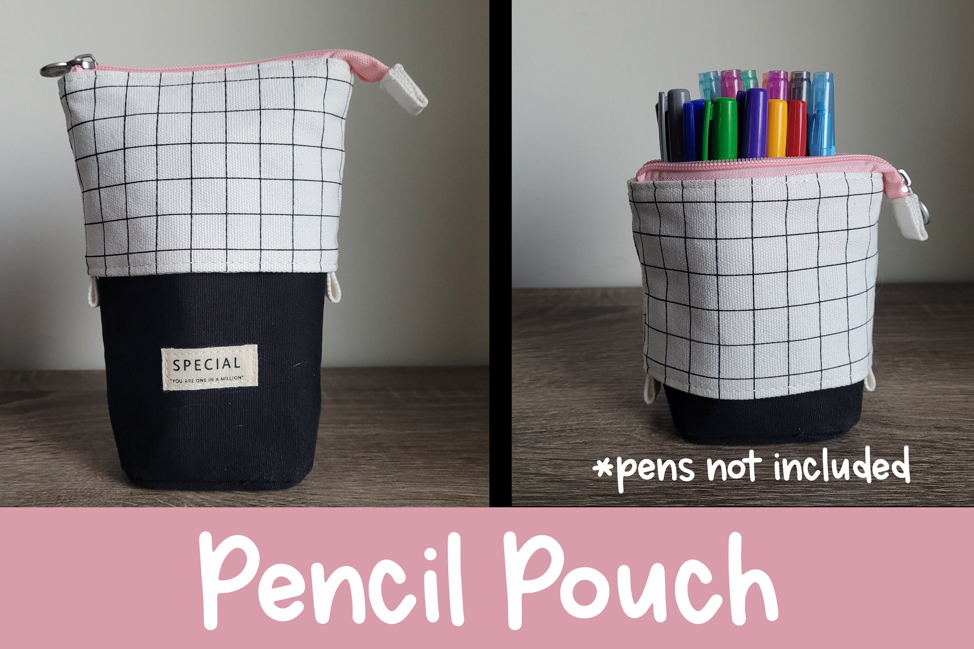 Retractable Pencil Pouch  Pencil Case – Pineberry Paper
