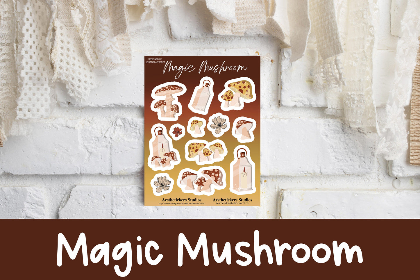 Magic Mushroom by Aesthetickers Studios
