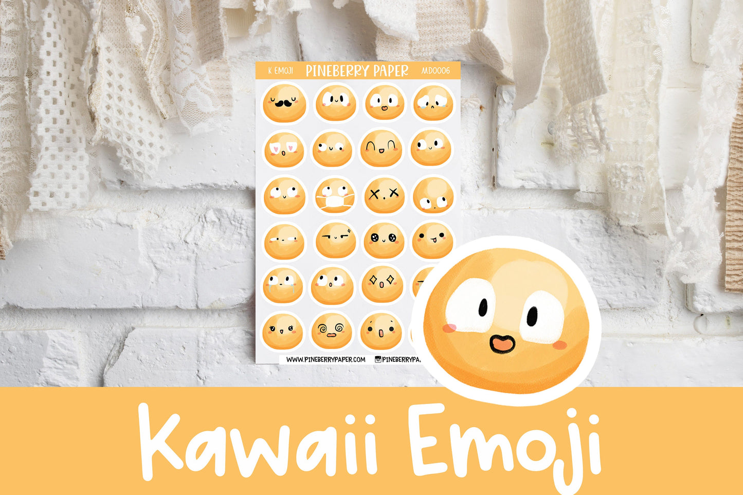 Kawaii Emoji | MD0006 | Retiring