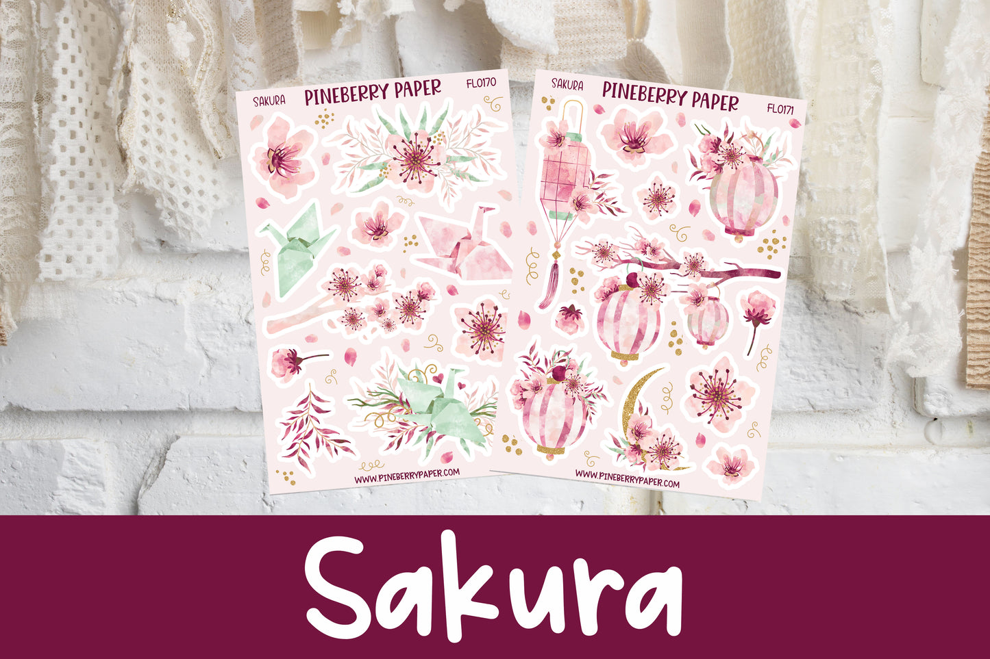 Sakura / Cherry Blossoms | FL0170 | FL0171