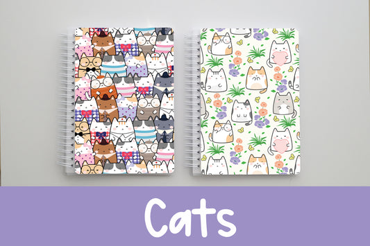 Cats Reusable Sticker Book